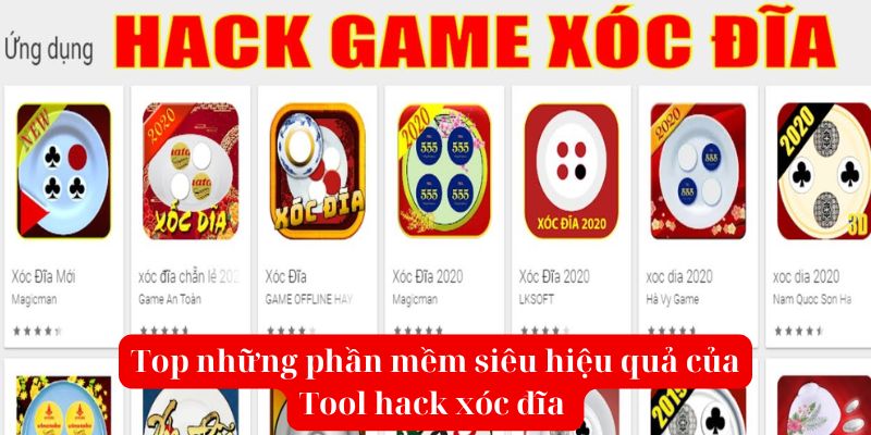 Top những phần mềm siêu hiệu quả của Tool hack xóc đĩa