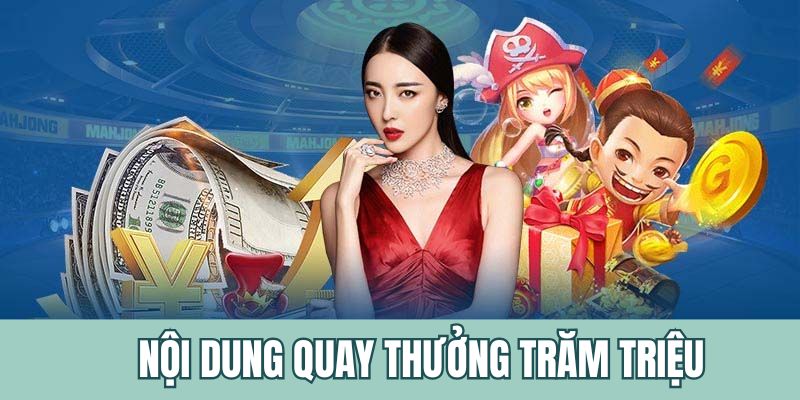 Ưu đãi hấp dẫn quay thưởng trăm triệu