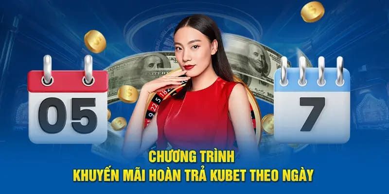 Tìm hiểu về chương trình hoàn trả ngày độc quyền của Kubet